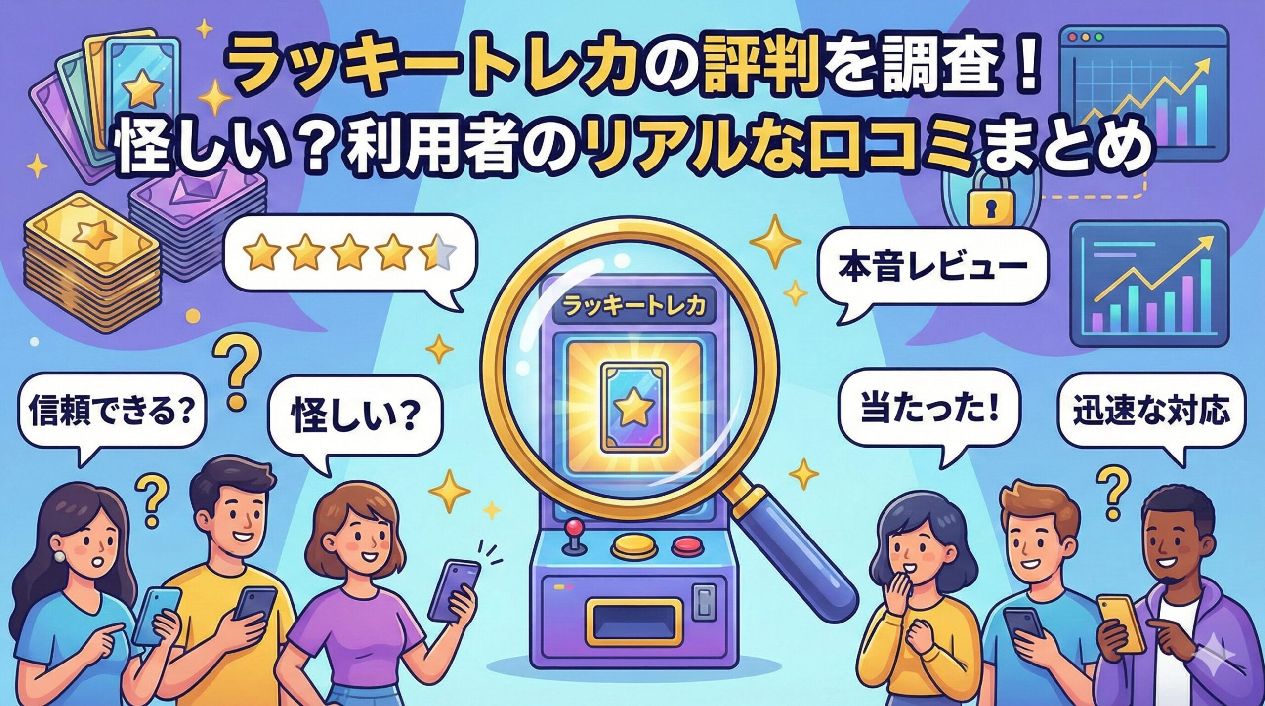 ラッキートレカ 評判