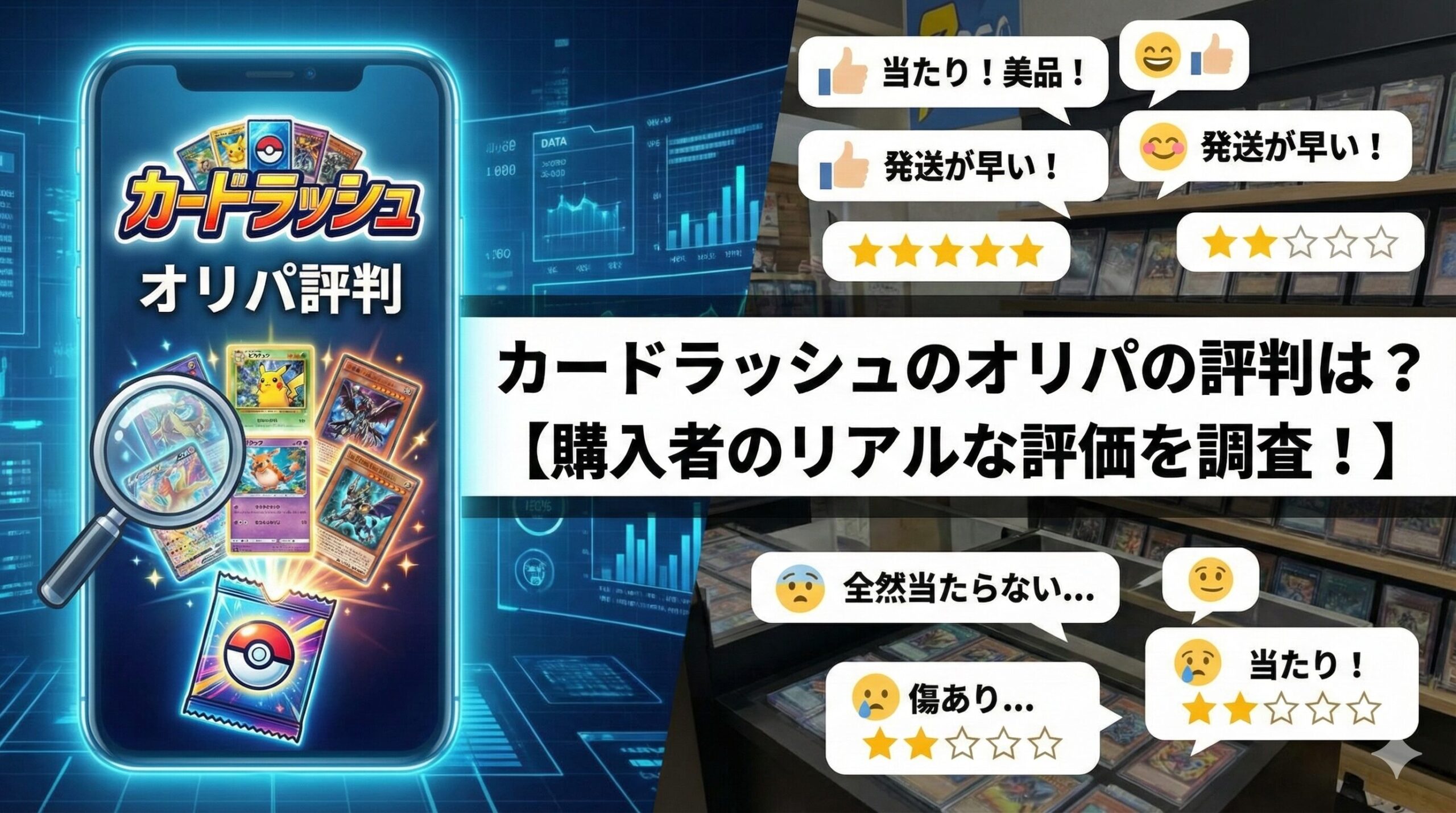 カードラッシュ オリパ 評判