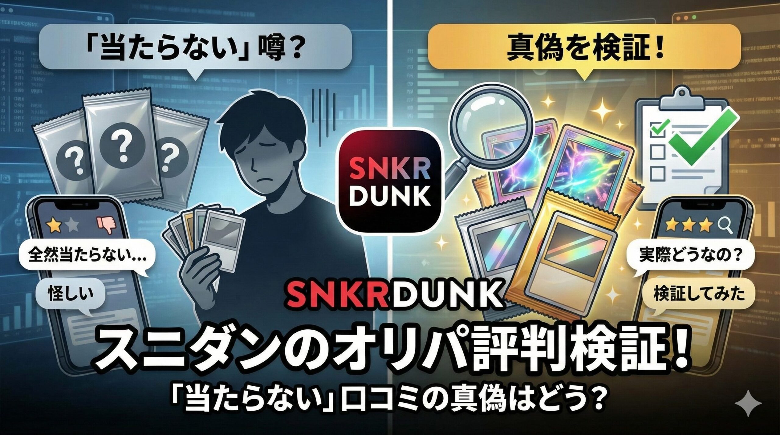 スニダン オリパ 評判