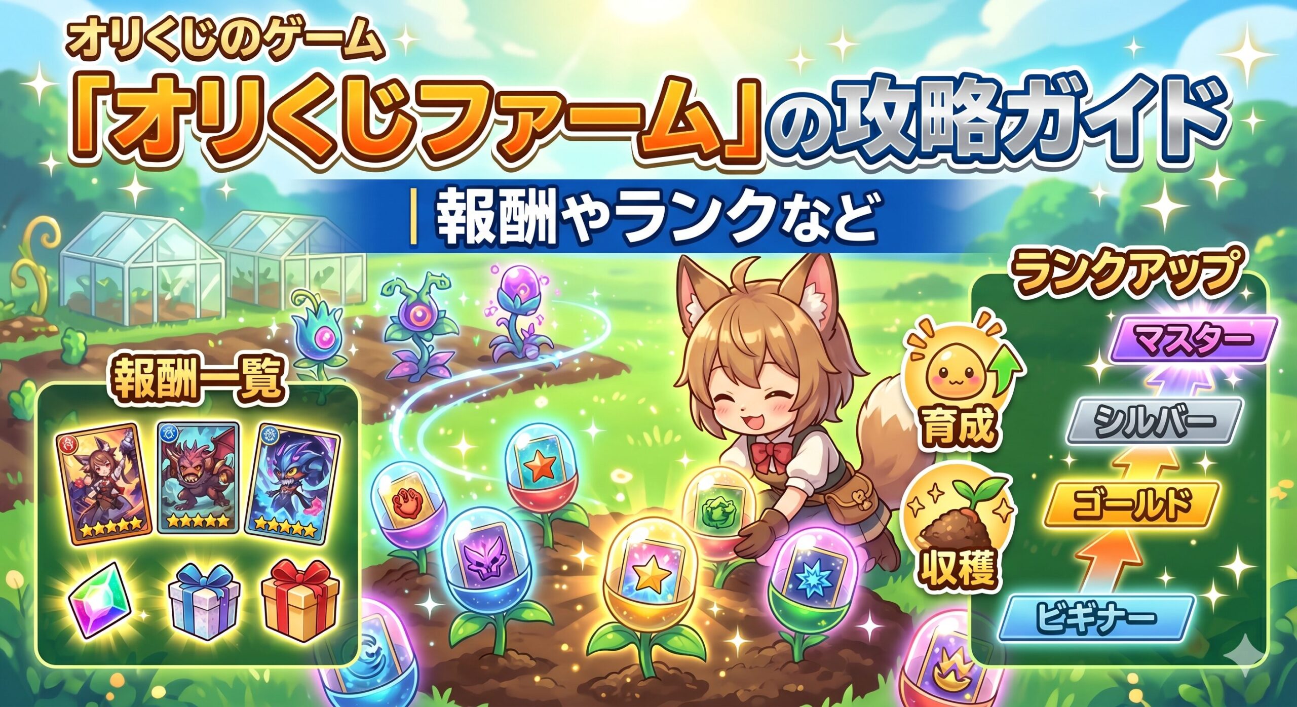 オリくじのゲーム「オリくじファーム」