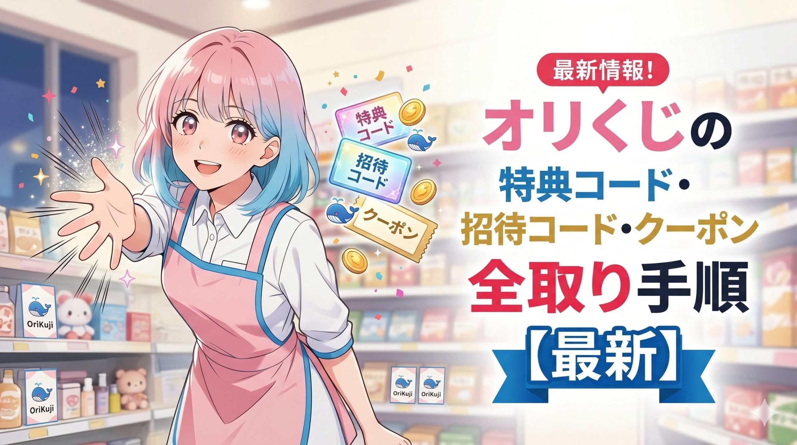 オリくじの特典コード・招待コード・クーポン