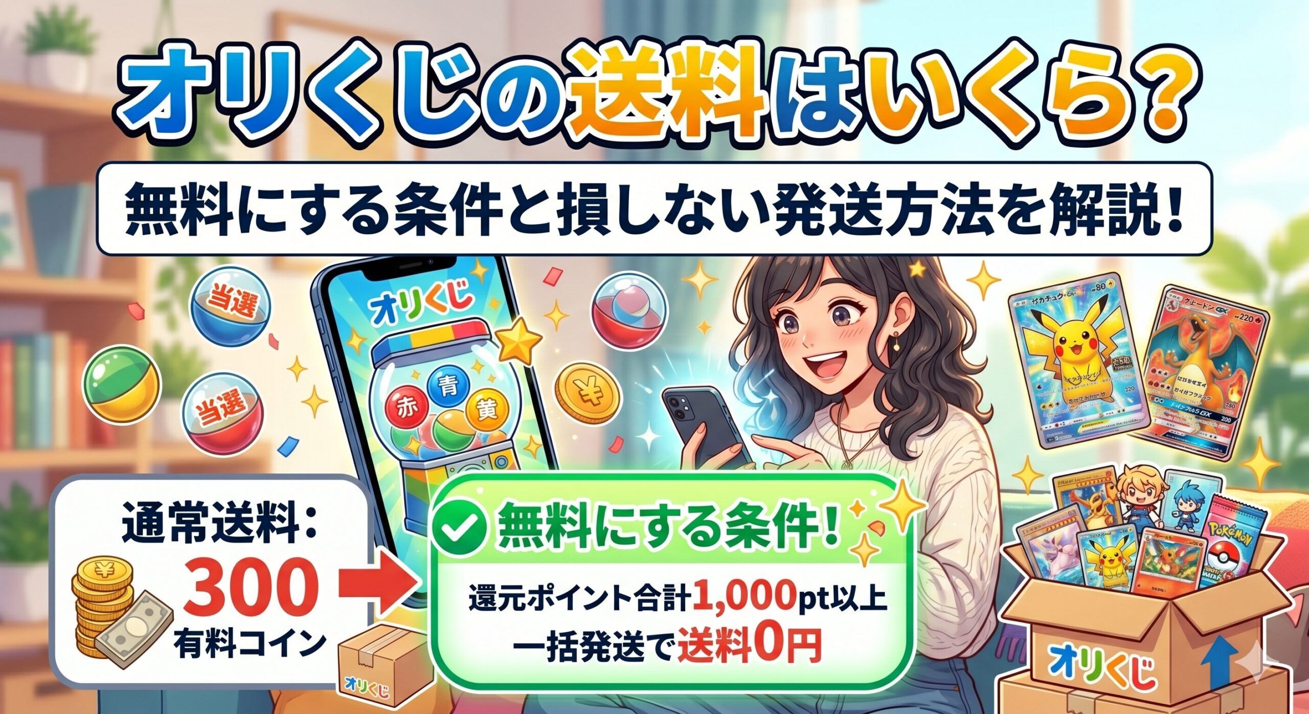 オリくじの送料