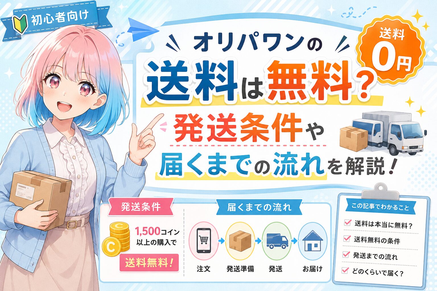 オリパワンの送料