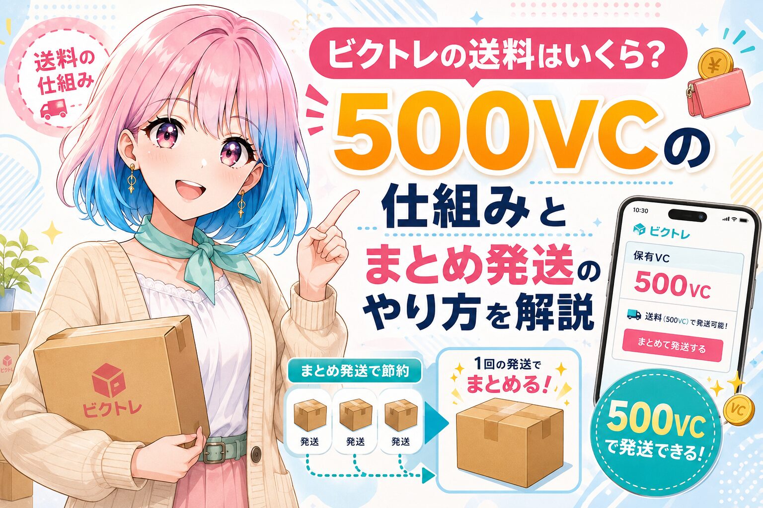 ビクトレの送料